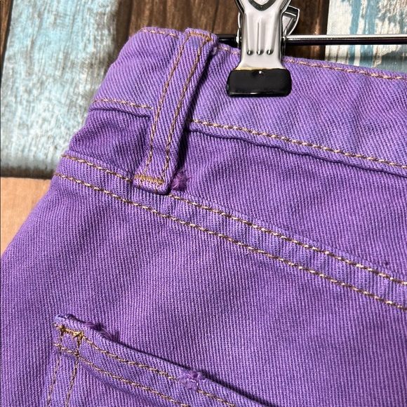 Wild fable Purple dyed Denim Women's Shorts - Picture 10 of 10